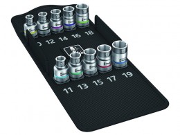 Wera 8790 HMC HF/10 Zyklop Screw Hold Socket Set of 9 Metric 1/2in Drive £72.99